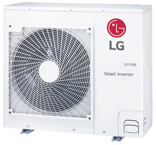 Load image into Gallery viewer, LG 24,000 BTU Ductless Multi Zone Heat Pump Air Conditioner Condenser