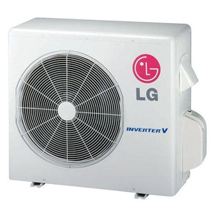LG 36,000 BTU Ductless Heat Pump Extended Pipe Condenser