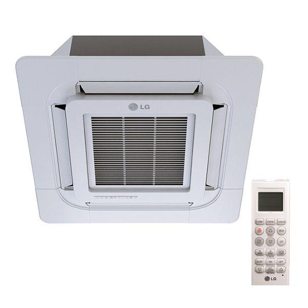 LG LMCN185HV-PTUQC 18000 BTU Four Way Ceiling Cassette with Grille Indoor Unit Only - Heat and Cool